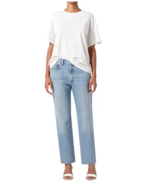 Agolde - Valen Mid Rise Ankle Straight Jeans
