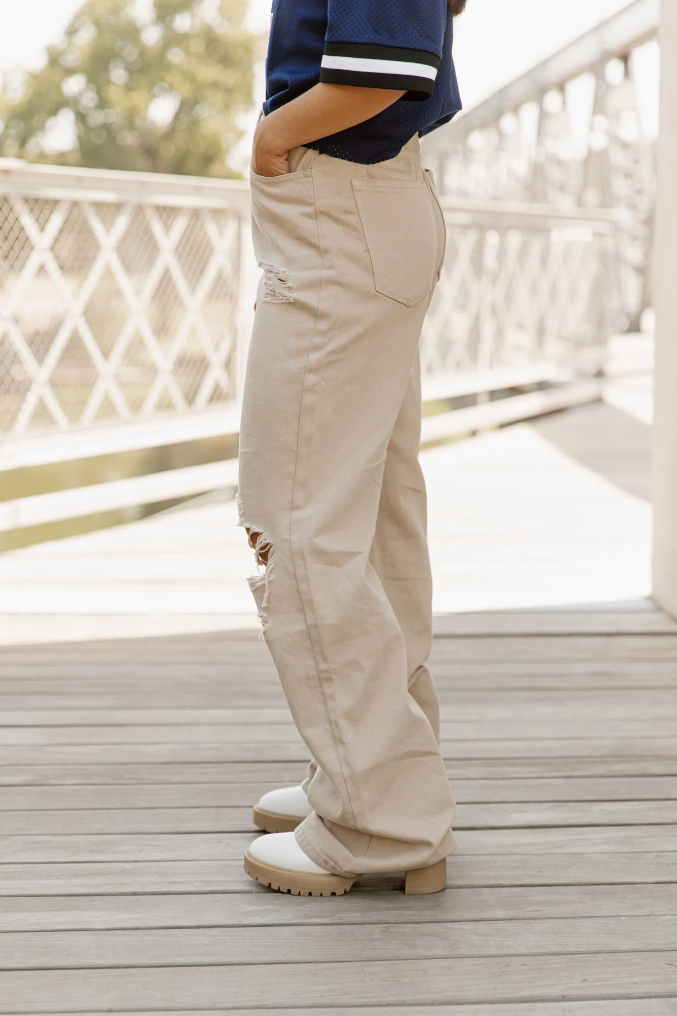 ARIANNA HIGH RISE 90'S WIDE LEG JEANS