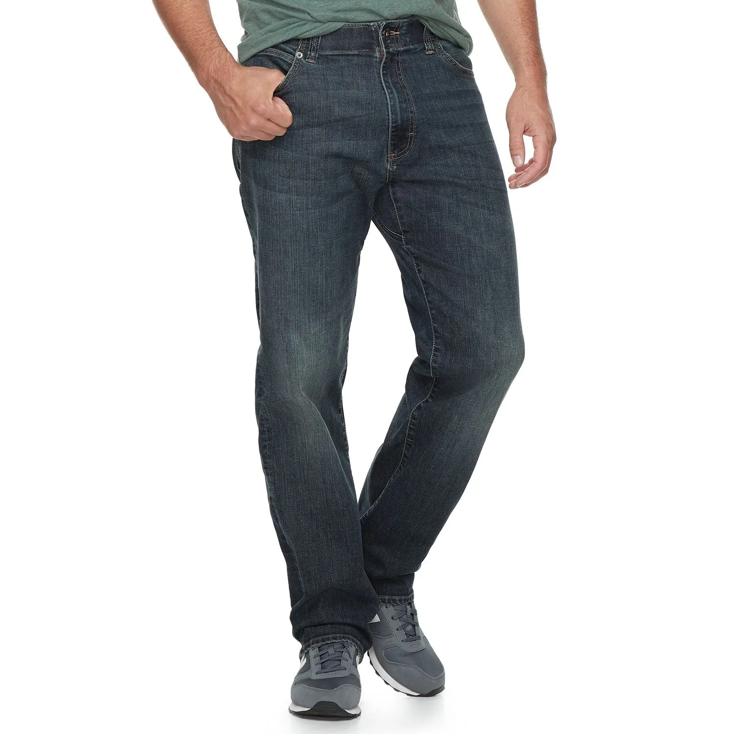 Big & Tall Extreme Motion Lee Loose Straight Jeans