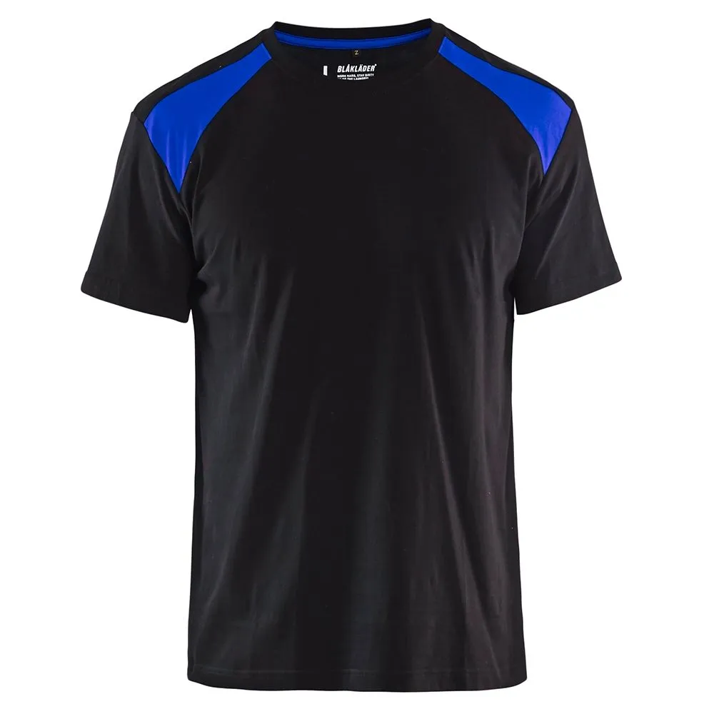 Bl&#xE5;kl&#xE4;der&#x20;3379-1042&#x20;T-Shirt&#x20;Bi-Colour&#x20;-&#x20;Black&#x2F;Cornflower&#x20;Blue