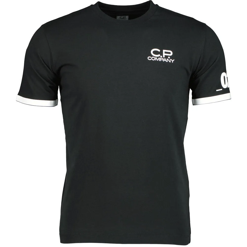 C.P. Company Junior '_020' Logo Print T-Shirt