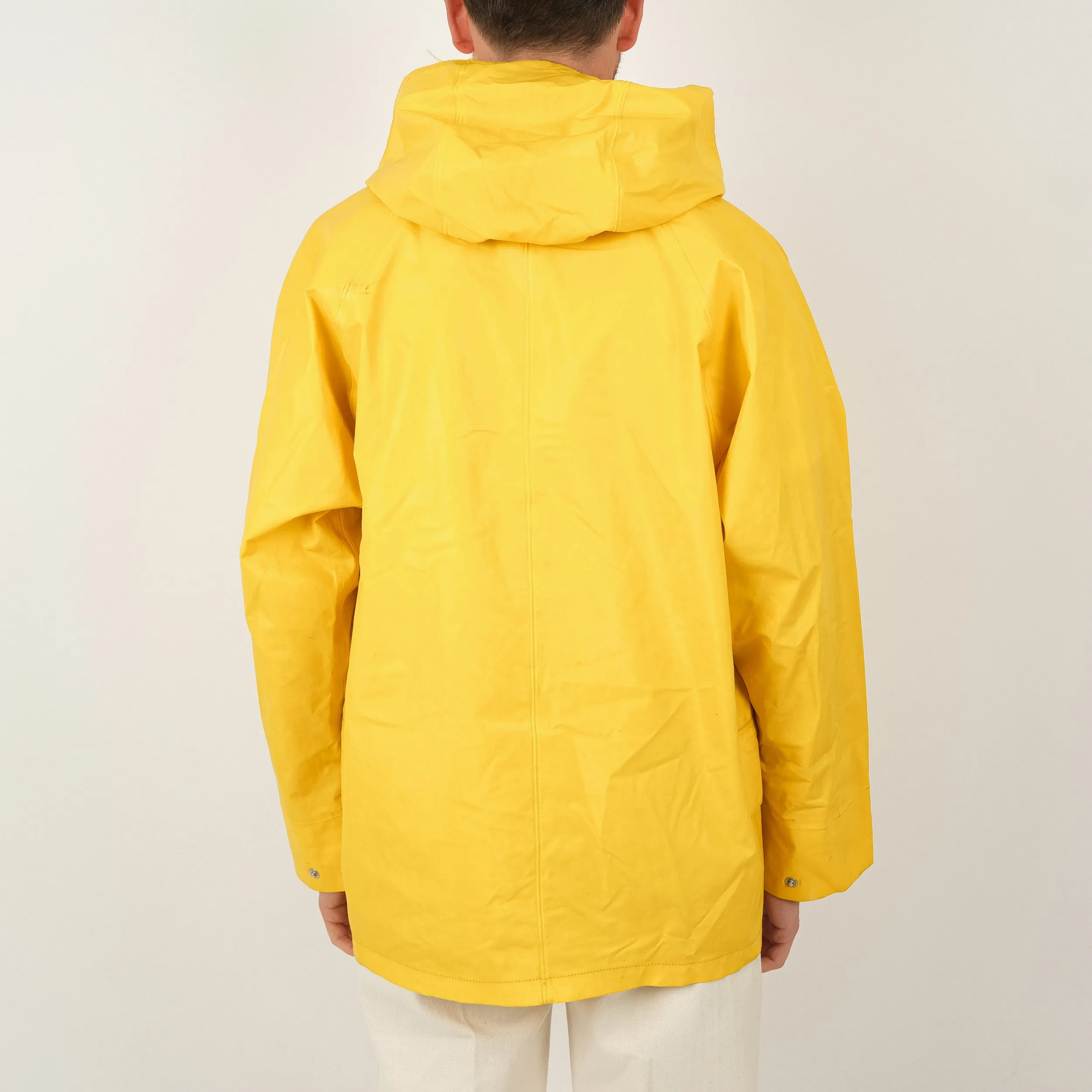 HH YELLOW RUBBER RAINCOAT