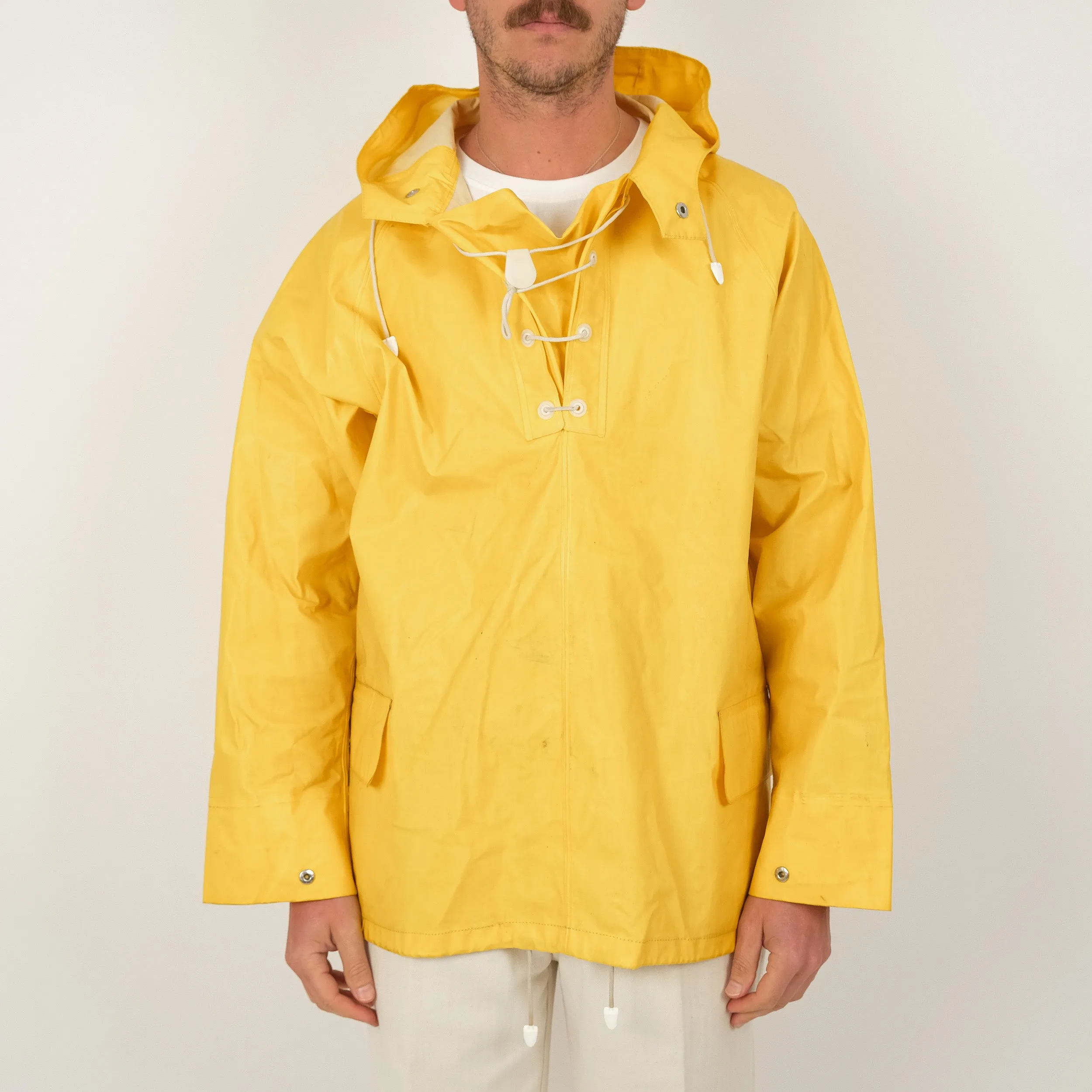 HH YELLOW RUBBER RAINCOAT