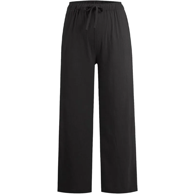 Hot SaleWomen's  Cotton Linen casual wide-leg pants
