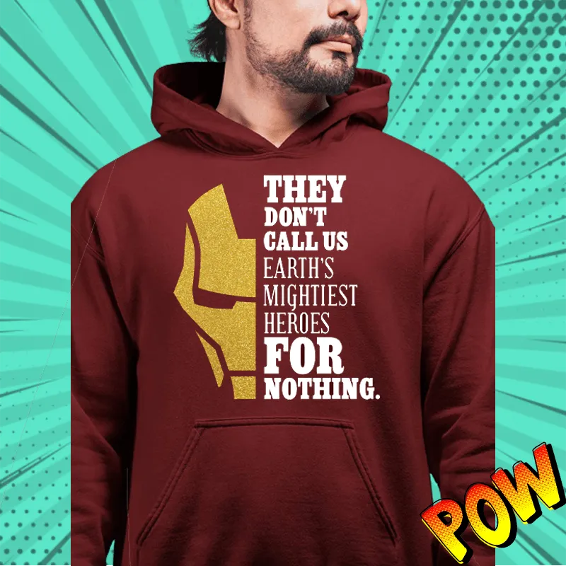 Ironman 2212 Bloodstone Maroon Hoodie