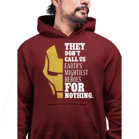 Ironman 2212 Bloodstone Maroon Hoodie