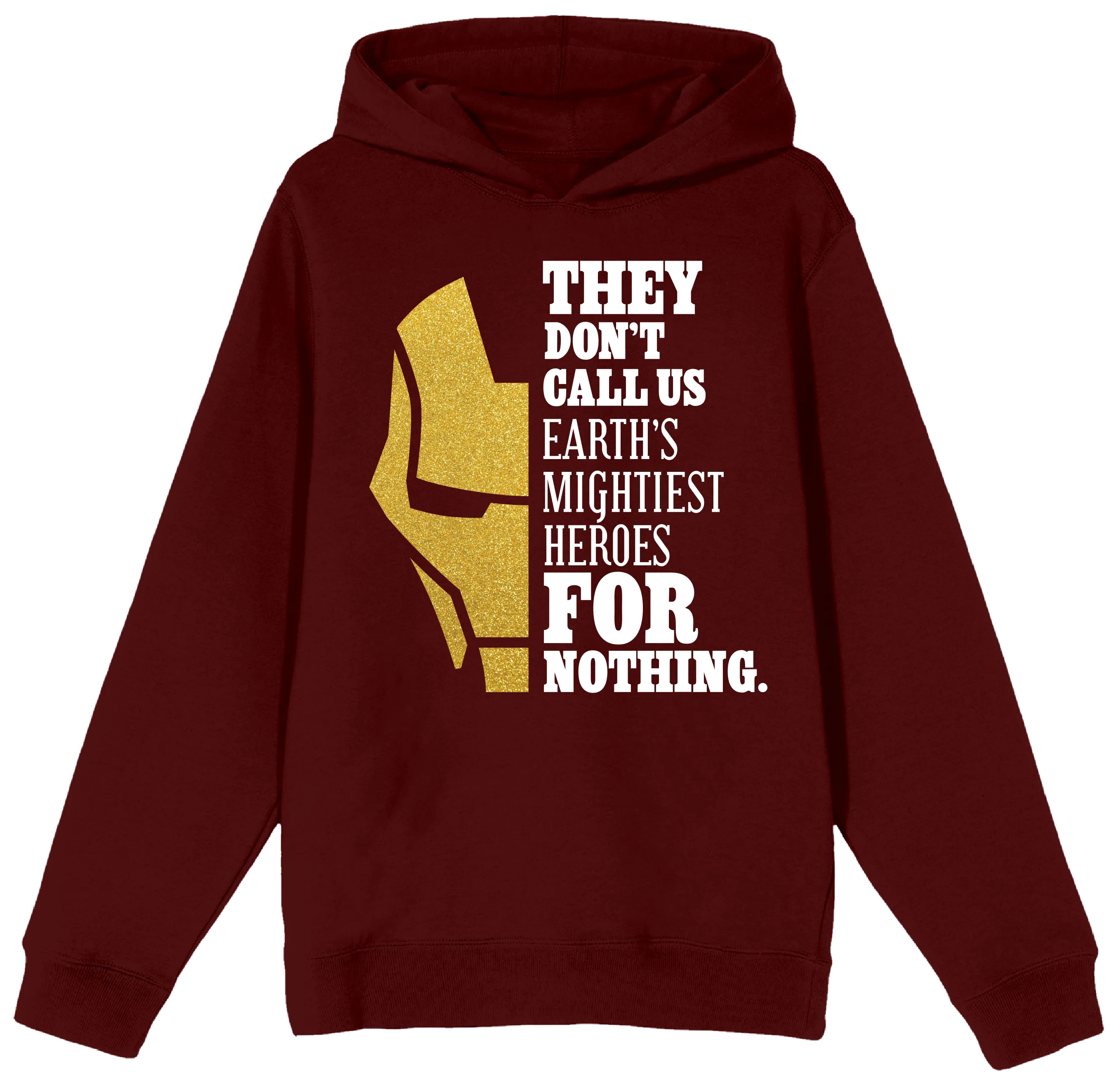 Ironman 2212 Bloodstone Maroon Hoodie