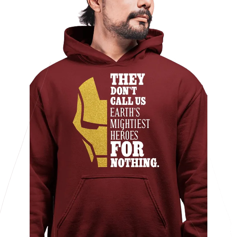 Ironman 2212 Bloodstone Maroon Hoodie