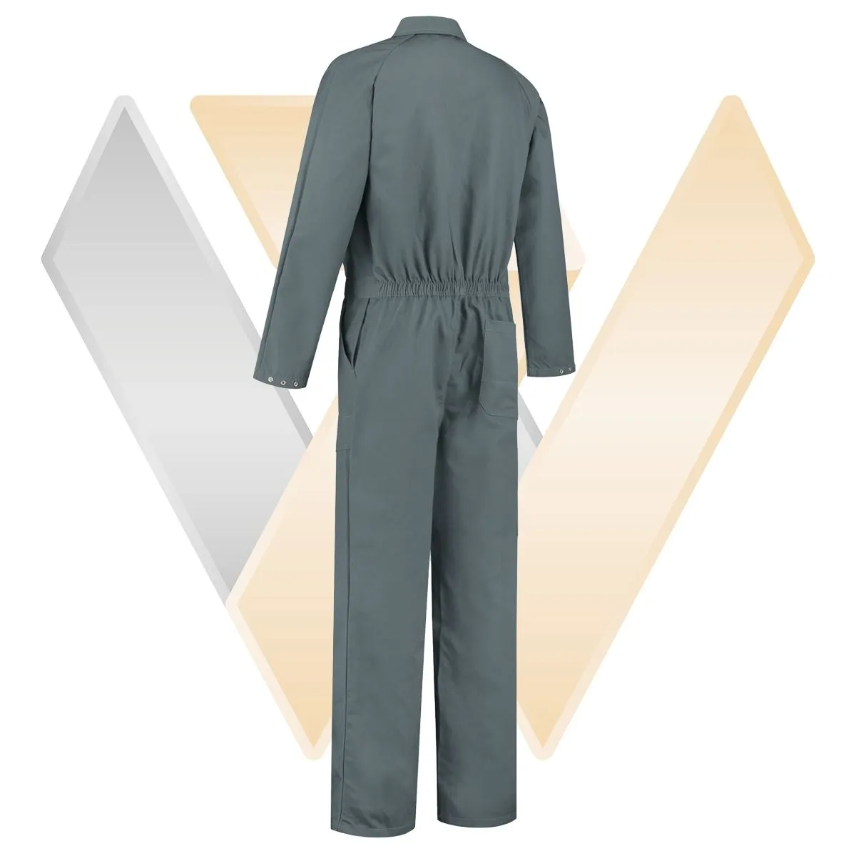 Overall&#x20;Polyester&#x20;&#x2F;&#x20;Cotton&#x20;Kaki&#x20;-&#x20;71WorkX&#x20;Wear