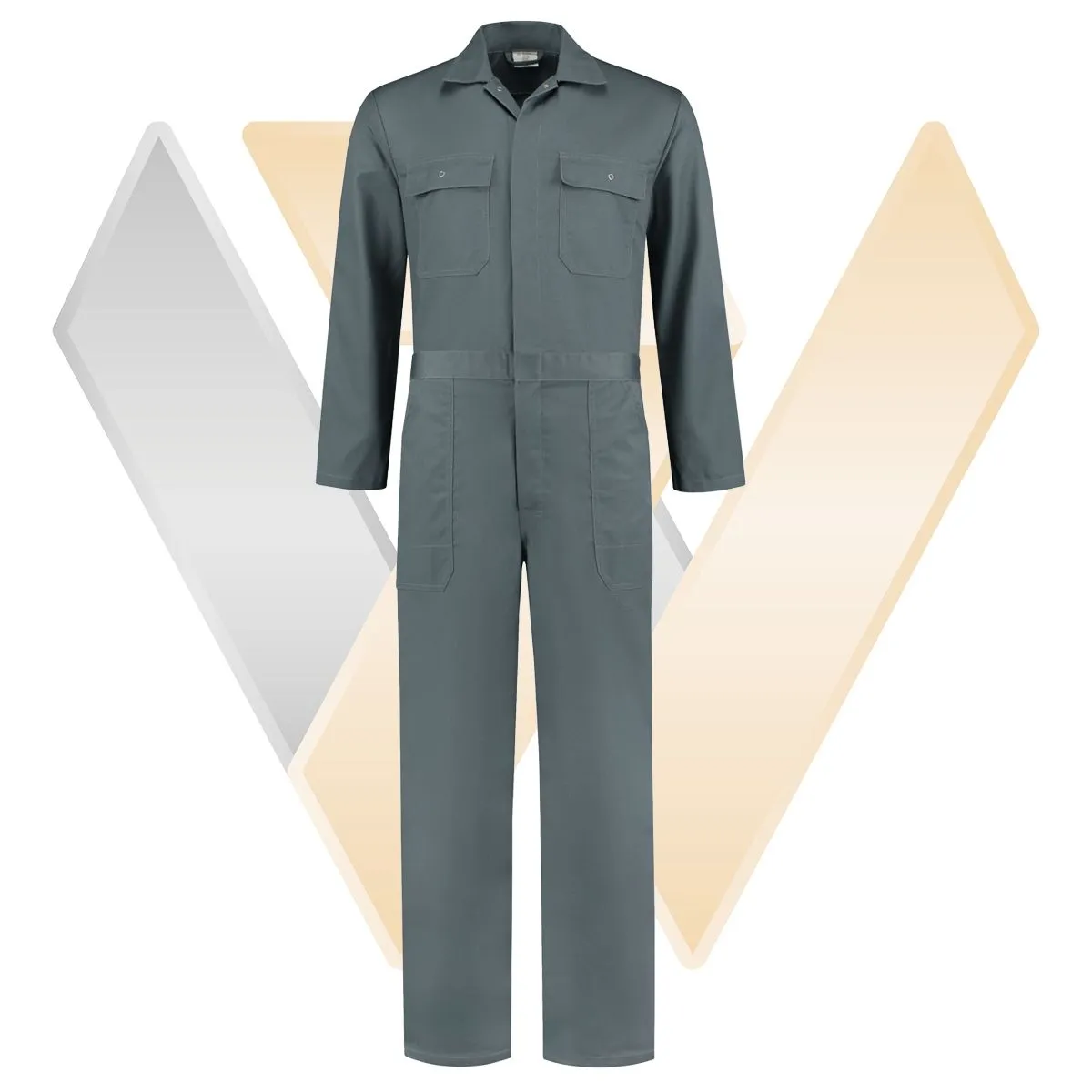 Overall&#x20;Polyester&#x20;&#x2F;&#x20;Cotton&#x20;Kaki&#x20;-&#x20;71WorkX&#x20;Wear