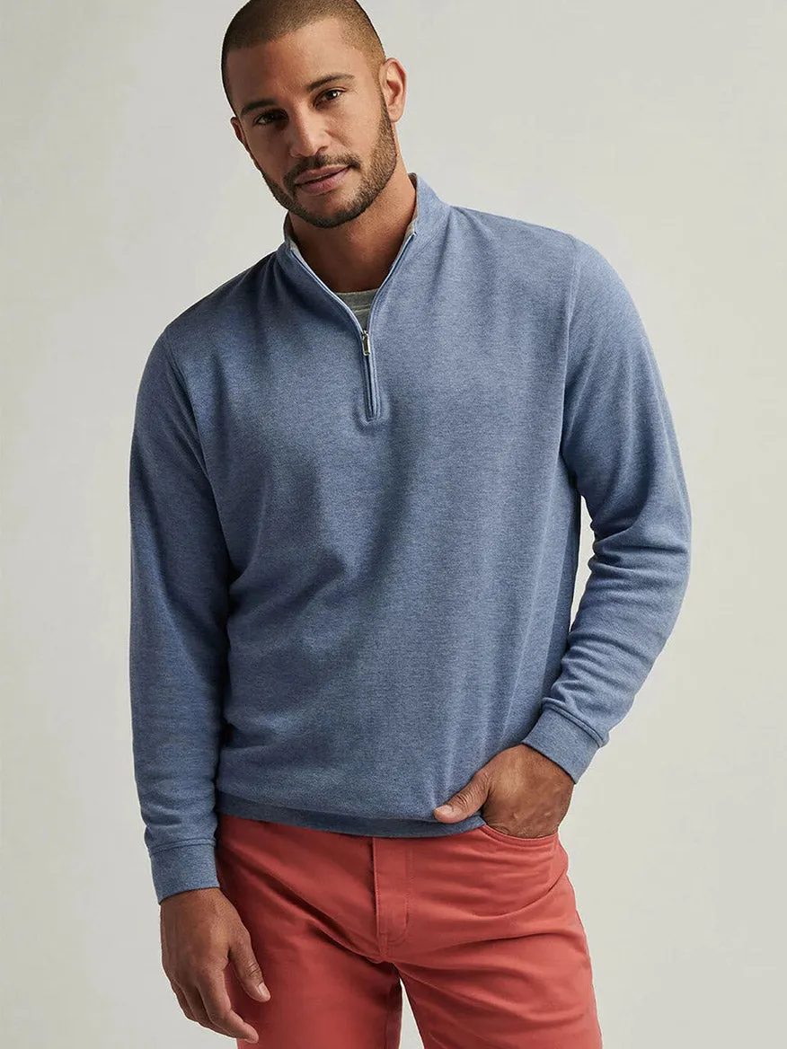 Peter Millar Crown Comfort Pullover in Blue Freesia