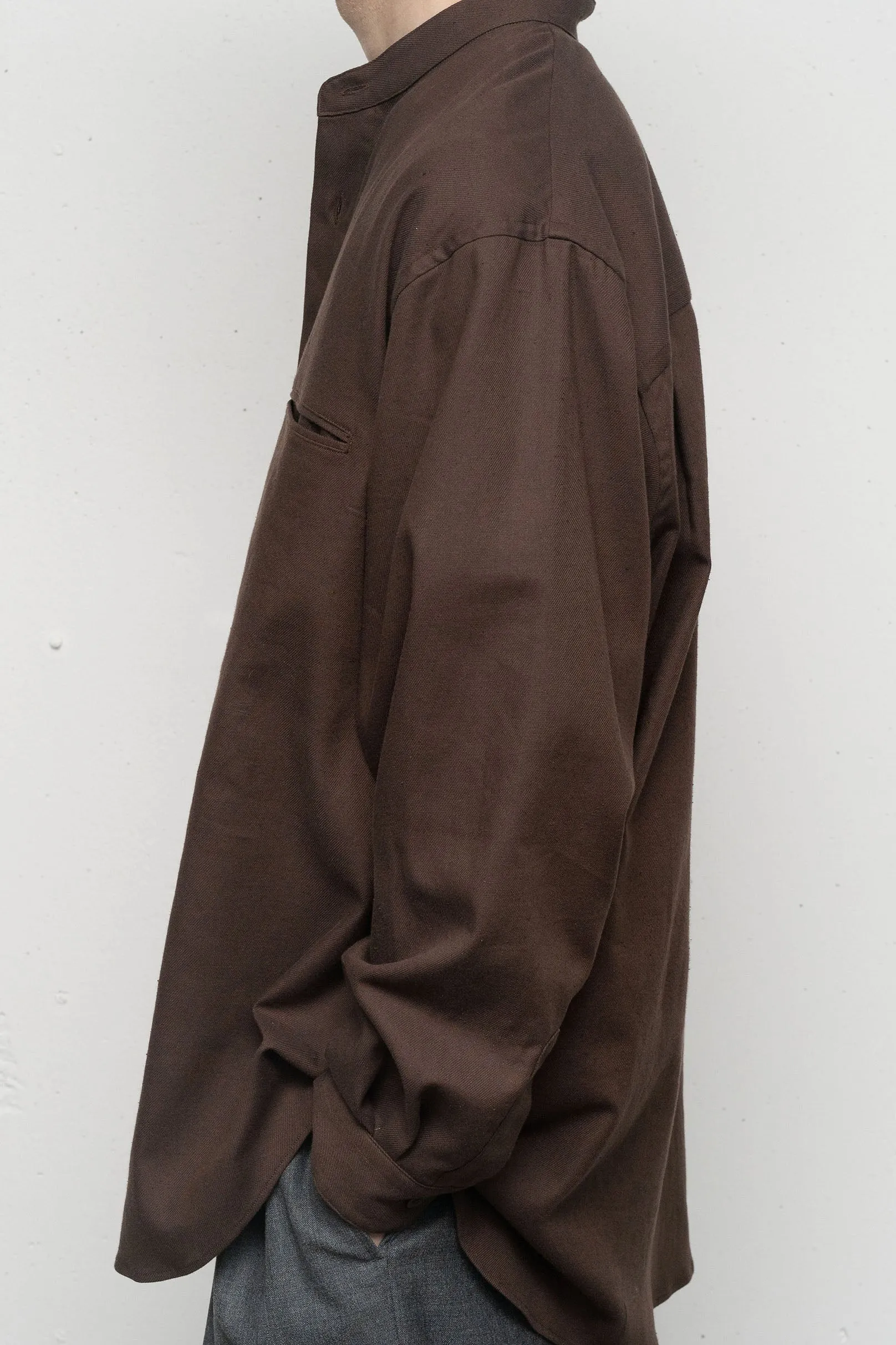 SH02243 SILK NEP TWILL SHIRT
