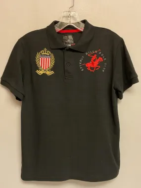Size 12 Black Cotton Big Boys Shirts & Polos