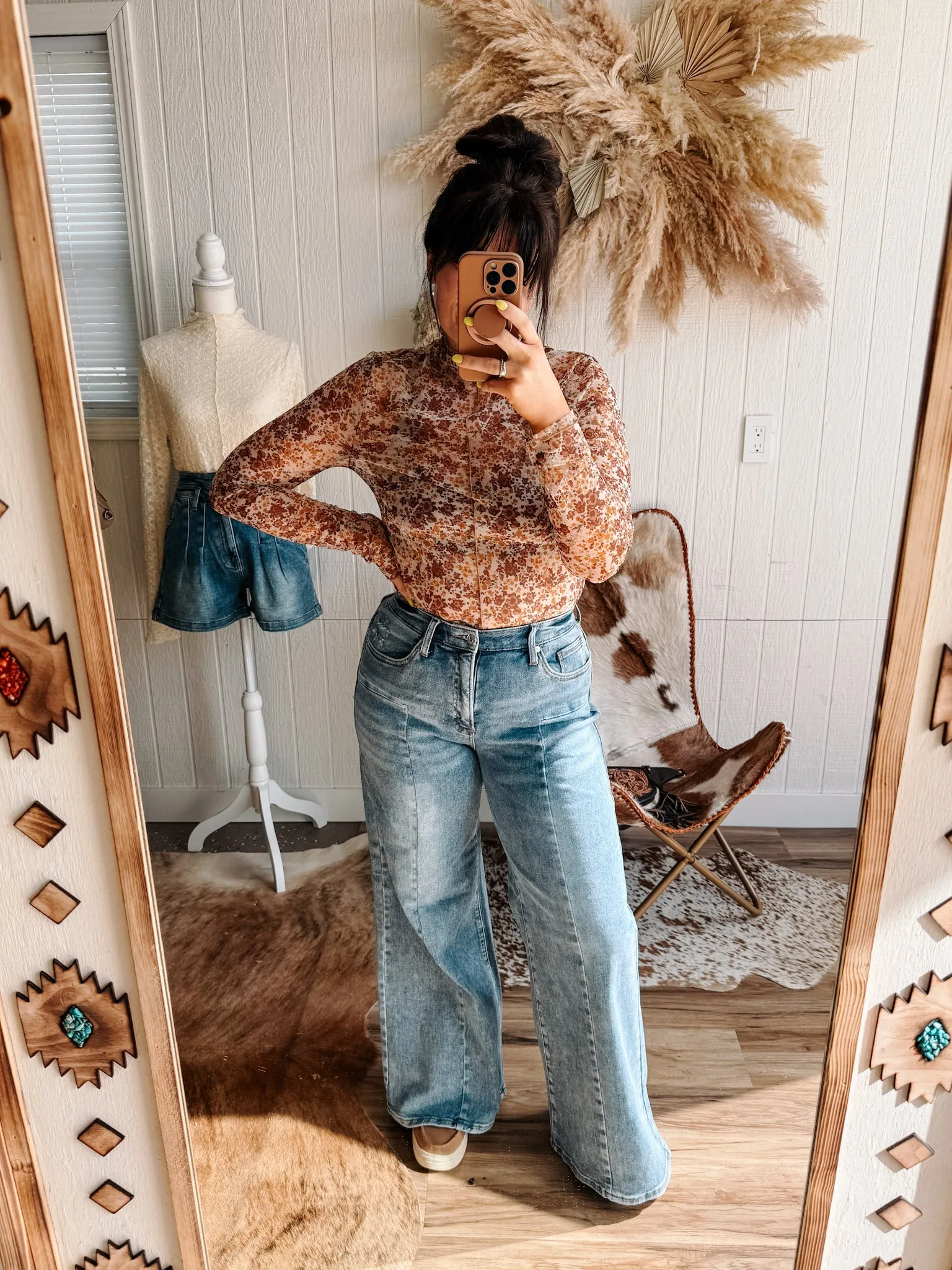 Southern Blend Wide Leg Jeans