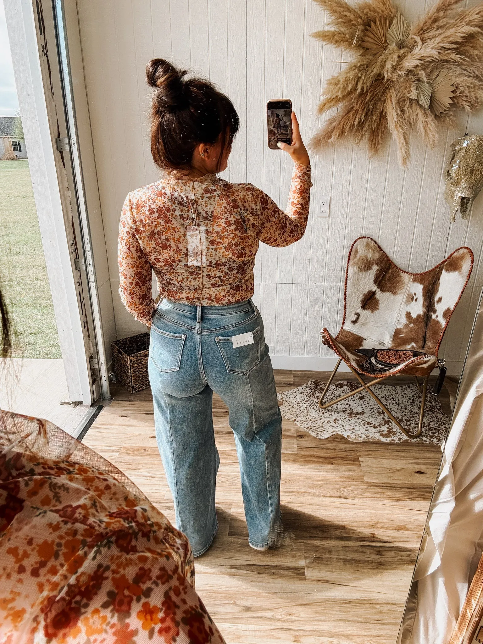 Southern Blend Wide Leg Jeans