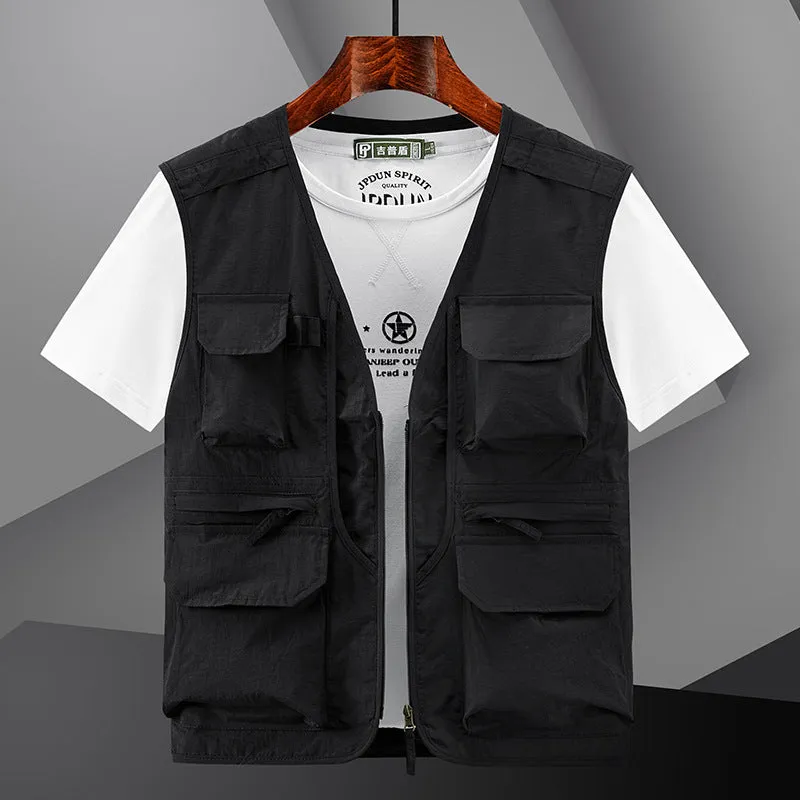 Spring SaleMen's Outdoor Breathable Multi-Pocket Vest