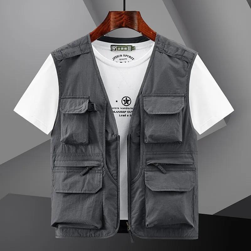 Spring SaleMen's Outdoor Breathable Multi-Pocket Vest