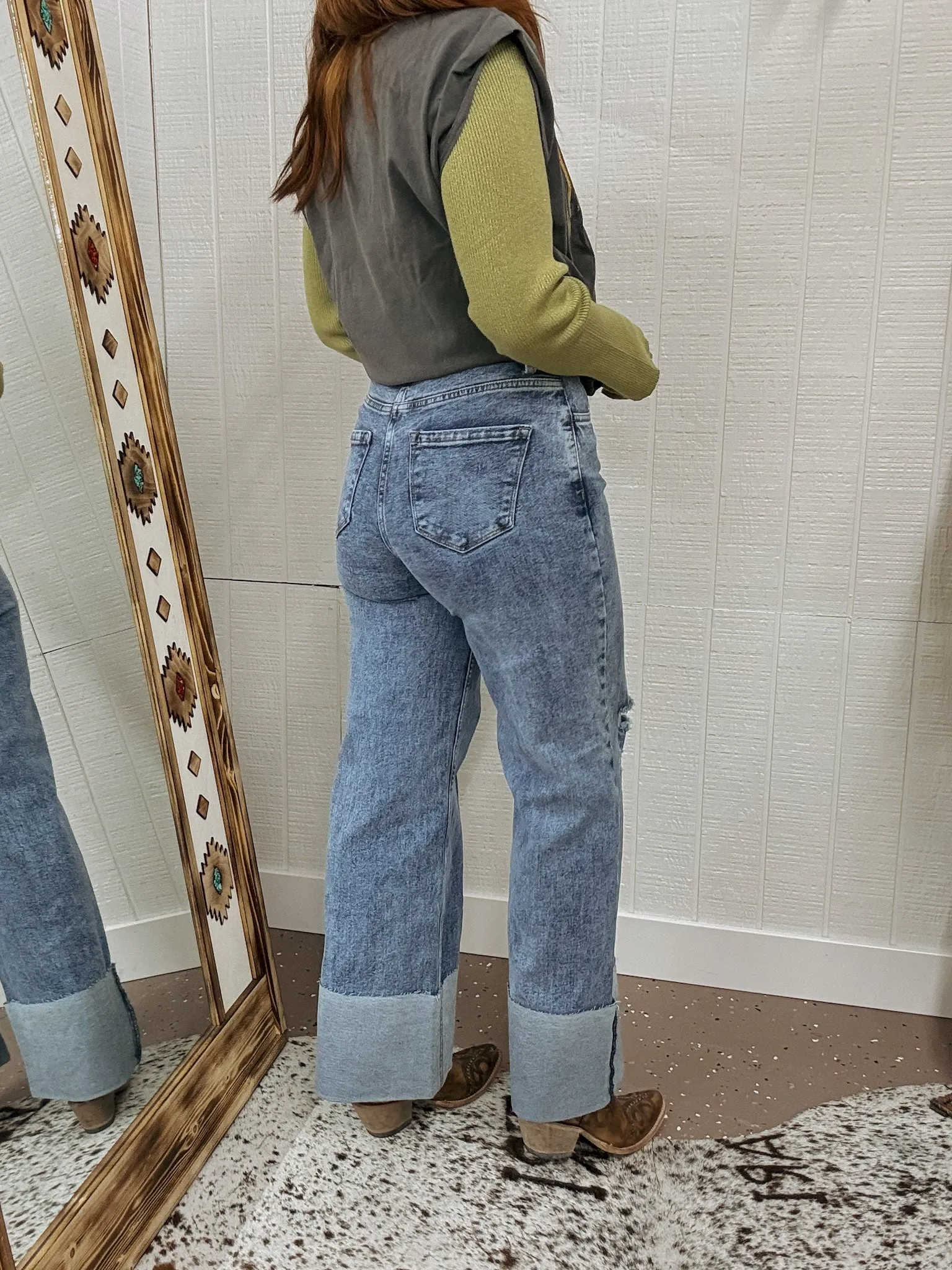Tucker Vintage Wide Leg Jean