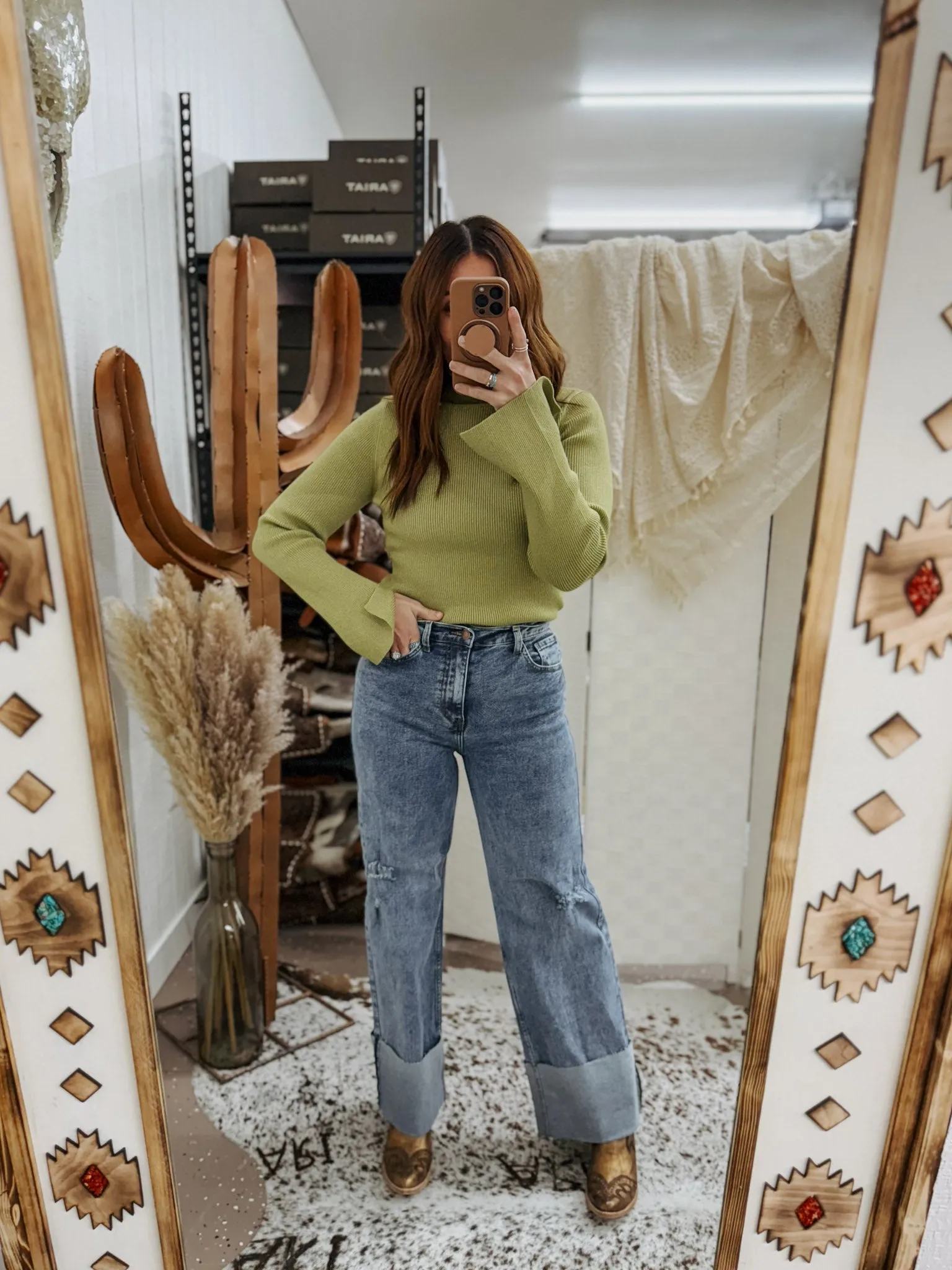 Tucker Vintage Wide Leg Jean