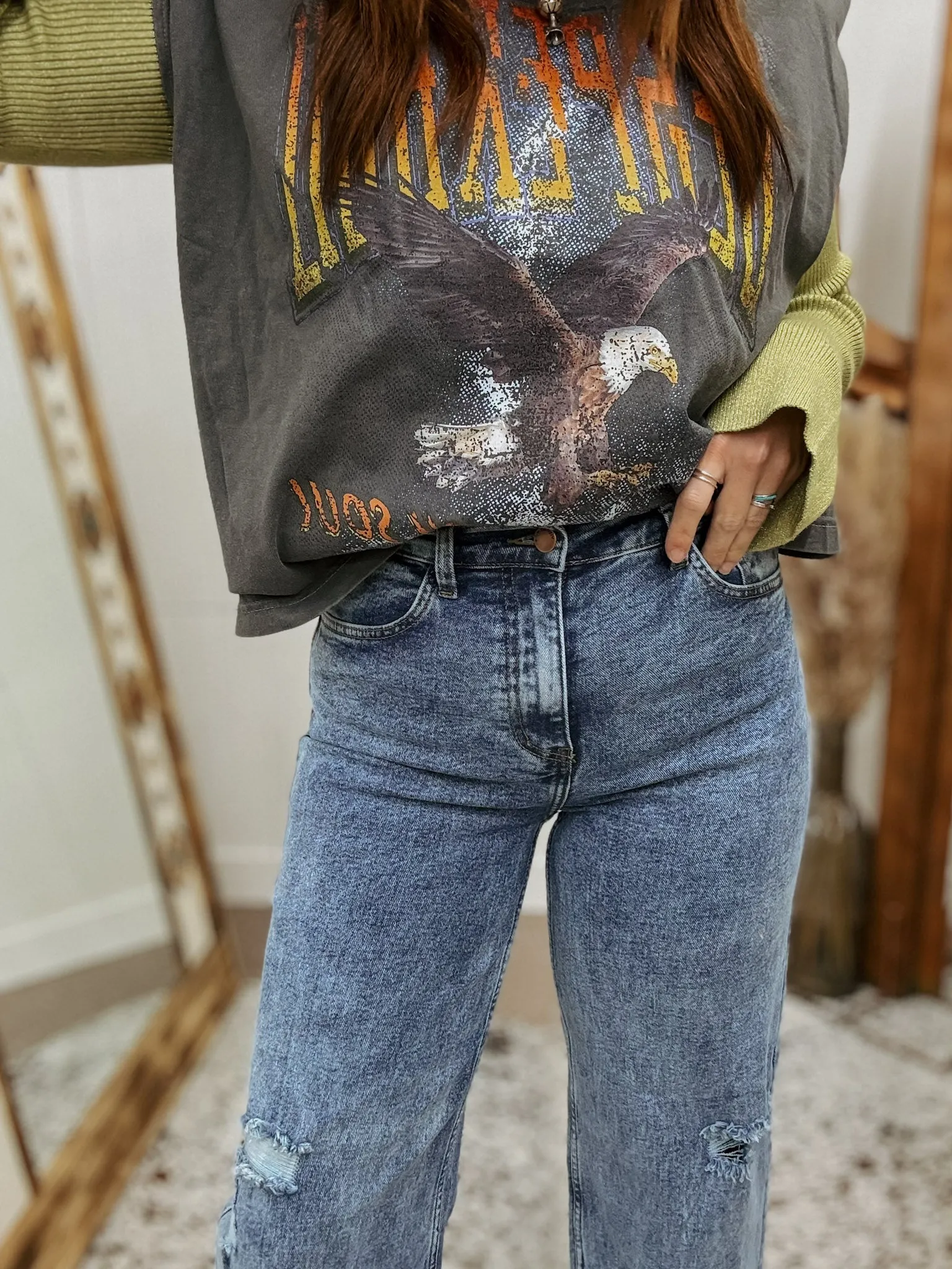 Tucker Vintage Wide Leg Jean