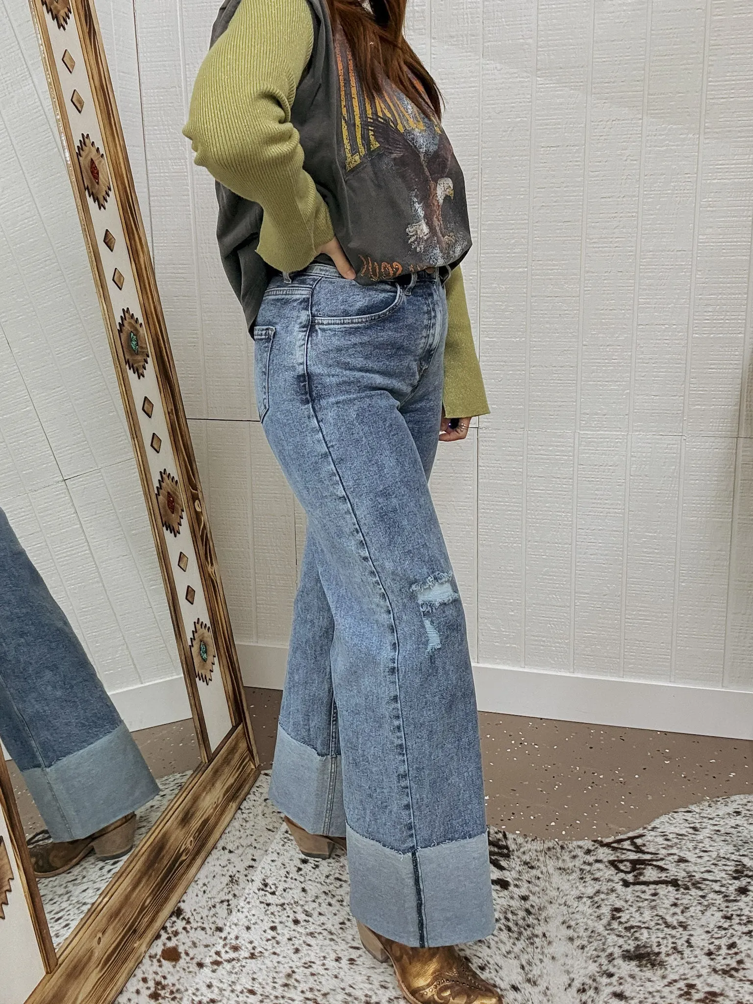 Tucker Vintage Wide Leg Jean