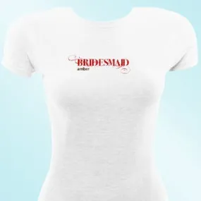 Twirl Bridesmaid TShirt